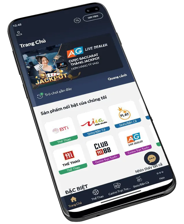 Biểu tượng jackpot lớn với tiền vàng và đèn flash